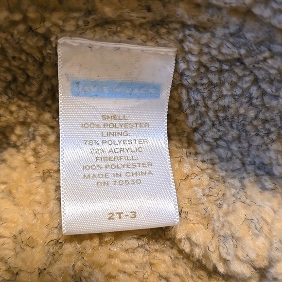 Janie and Jack Brown Quilted Sherpa Trapper Hat - Picture 5 of 5